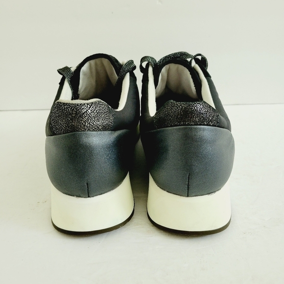 NEW Munro Piper Sneaker Suede Low Top Glitter Lace Up Arch Support Size 9.5 - Picture 5 of 7